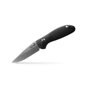 556-S30V Mini Griptilian | Black Grivory | Drop-Point