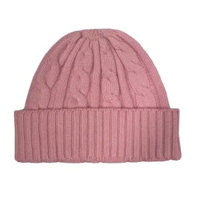 Baby Pink Cashmere Beanie