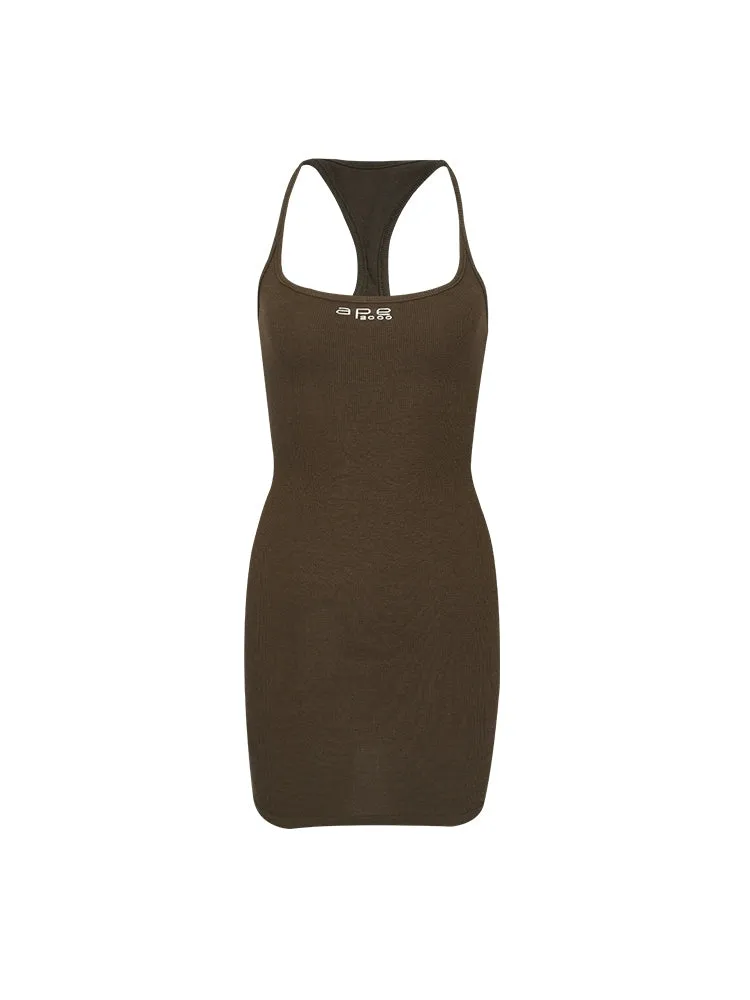 Back Square Neck Slip Dress