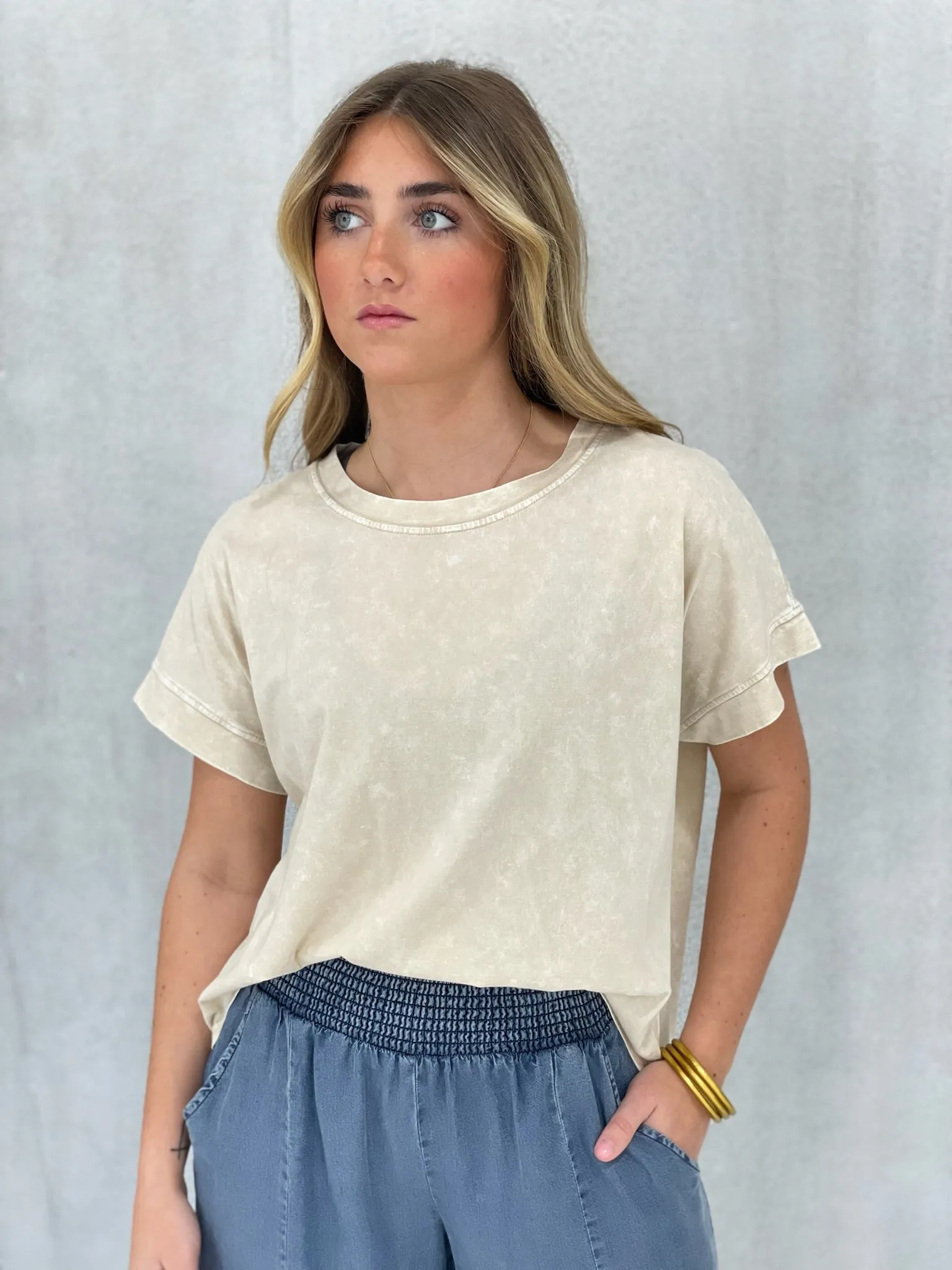 Base Layer Tee - Khaki