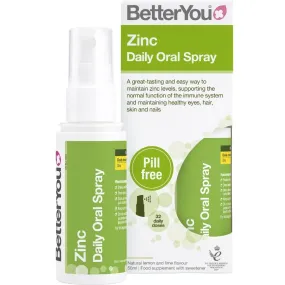 BetterYou Zinc Daily Oral Spray 50ml