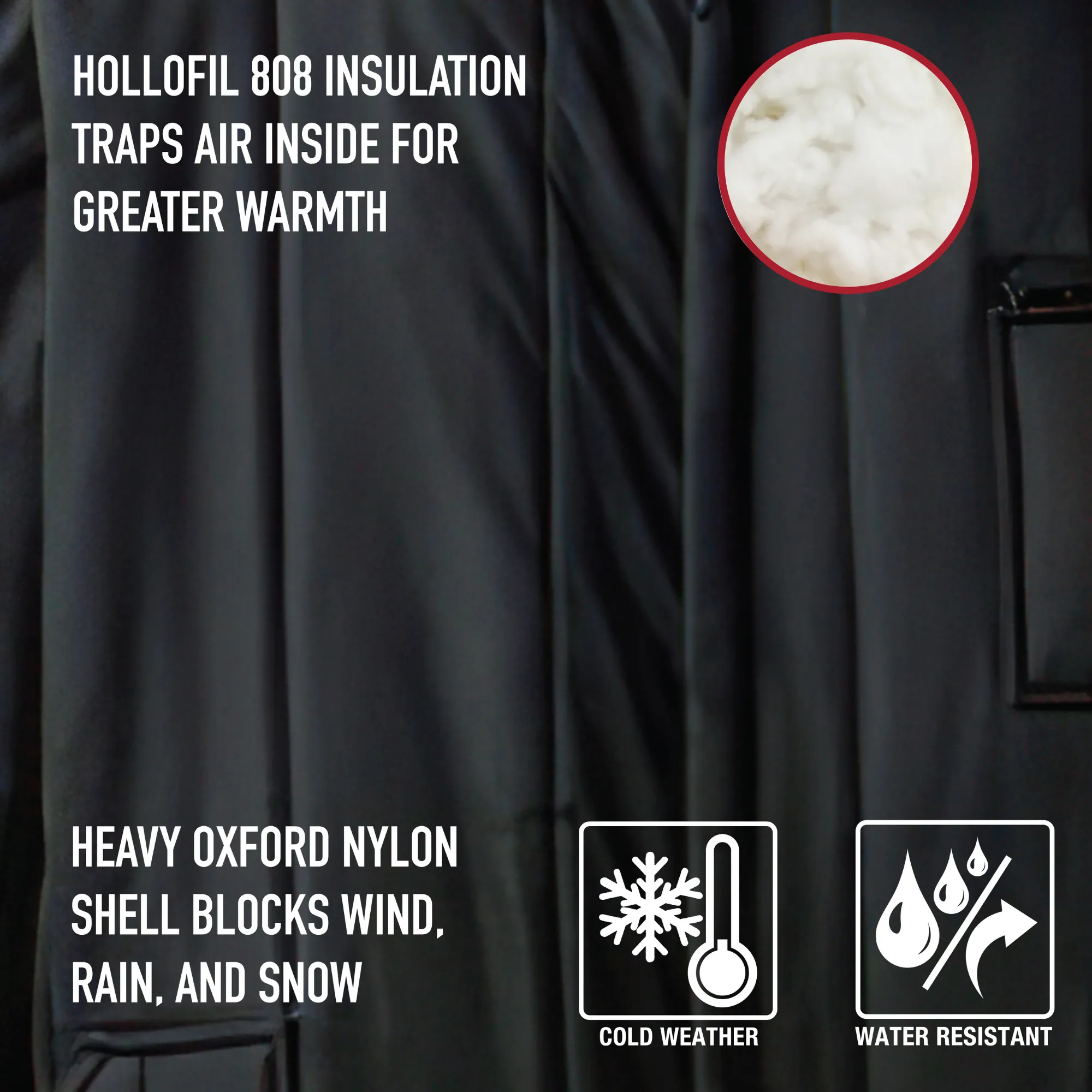 Black - Snow Ski & Rescue Cold Weather Insulated Snow Suit