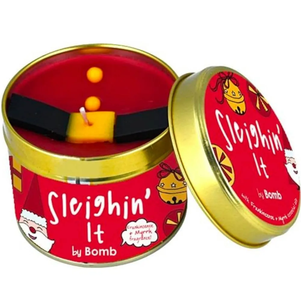 Bomb Cosmetics Sleighin It Tin Candle