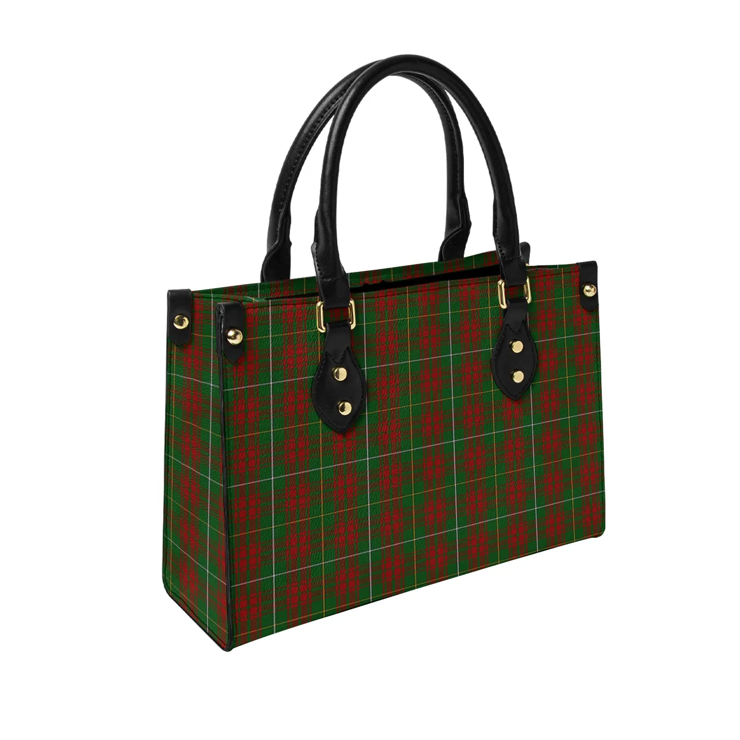 Bruce Hunting Tartan Leather Bag