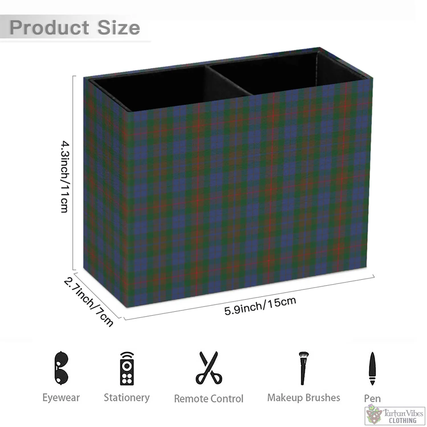 Buchanan Hunting Tartan Pen Holder