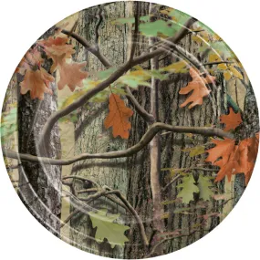 Bulk Hunting Camo Paper Dessert Plates (96 per Case)