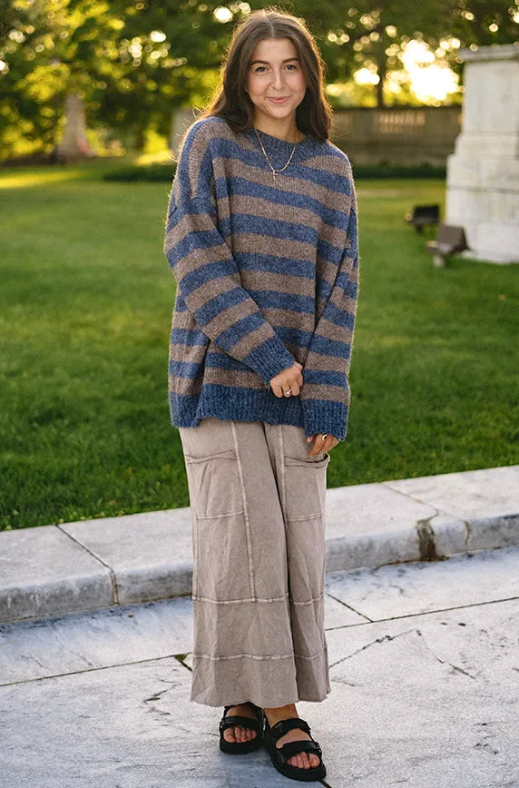 Campfire Stripe Wool Sweater