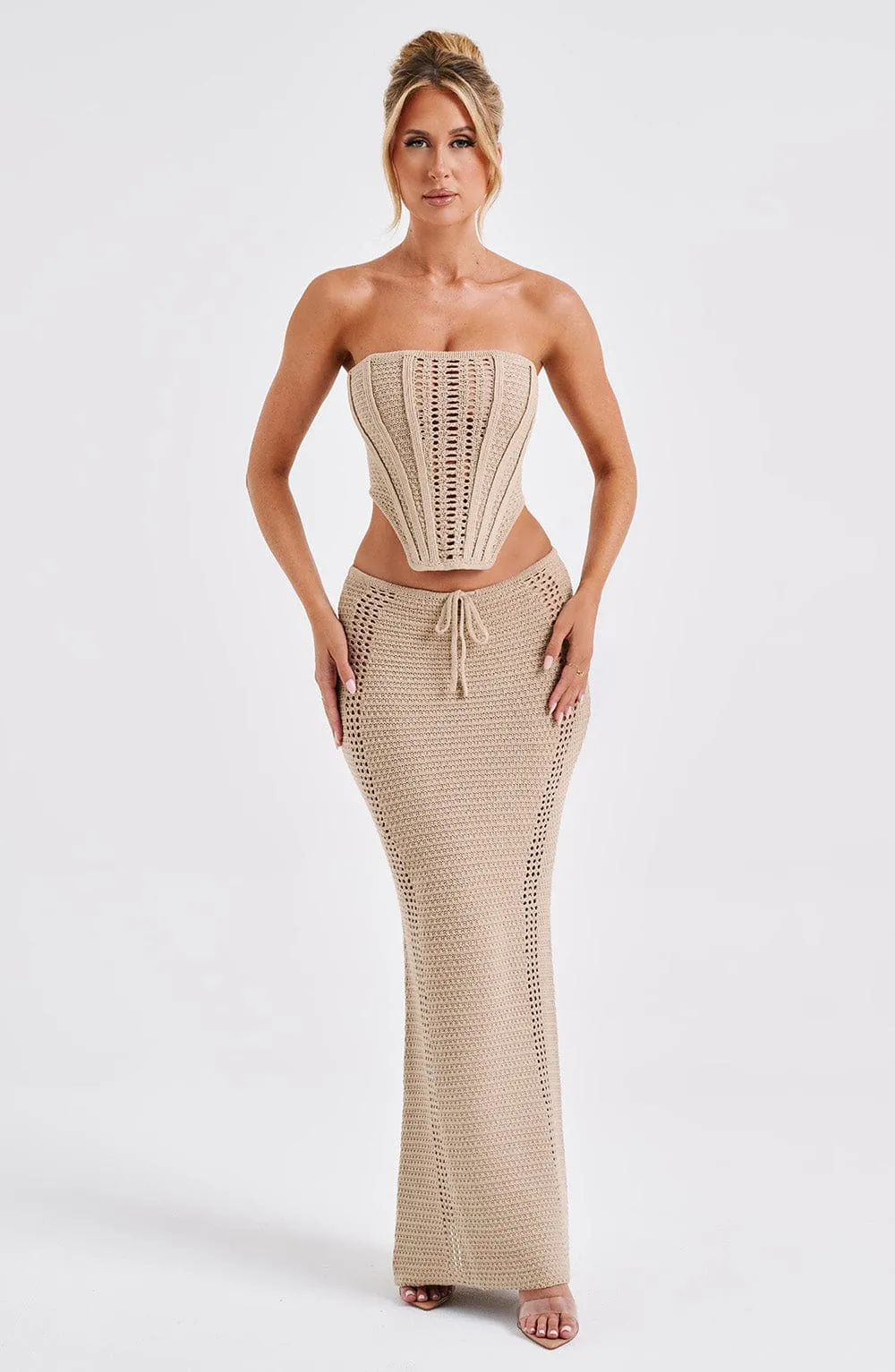 Carly Corset - Beige