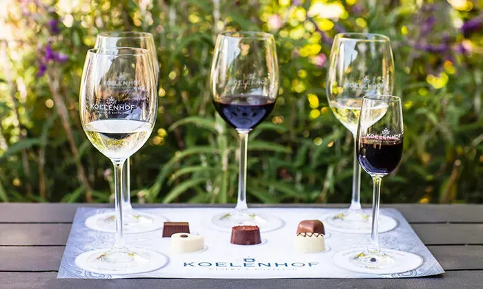 Chocolate & Wine Pairing including a Cellar Tour for 2