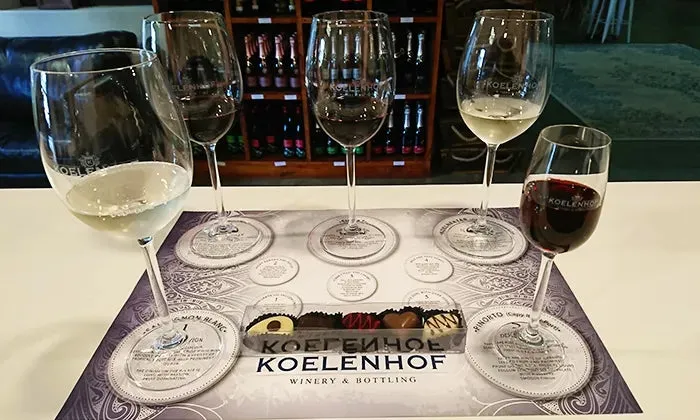 Chocolate & Wine Pairing including a Cellar Tour for 2