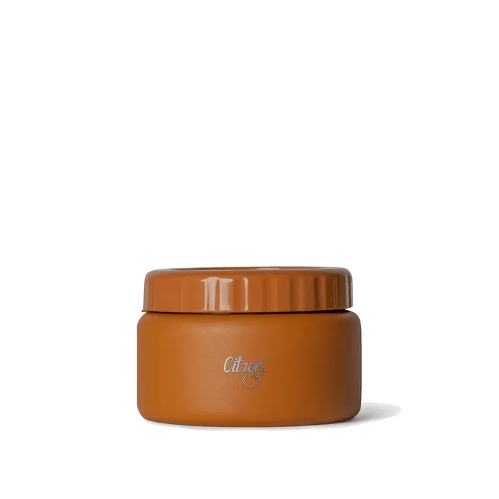 Citron Mighty Tot Pot Insulated Food Jar - Caramel