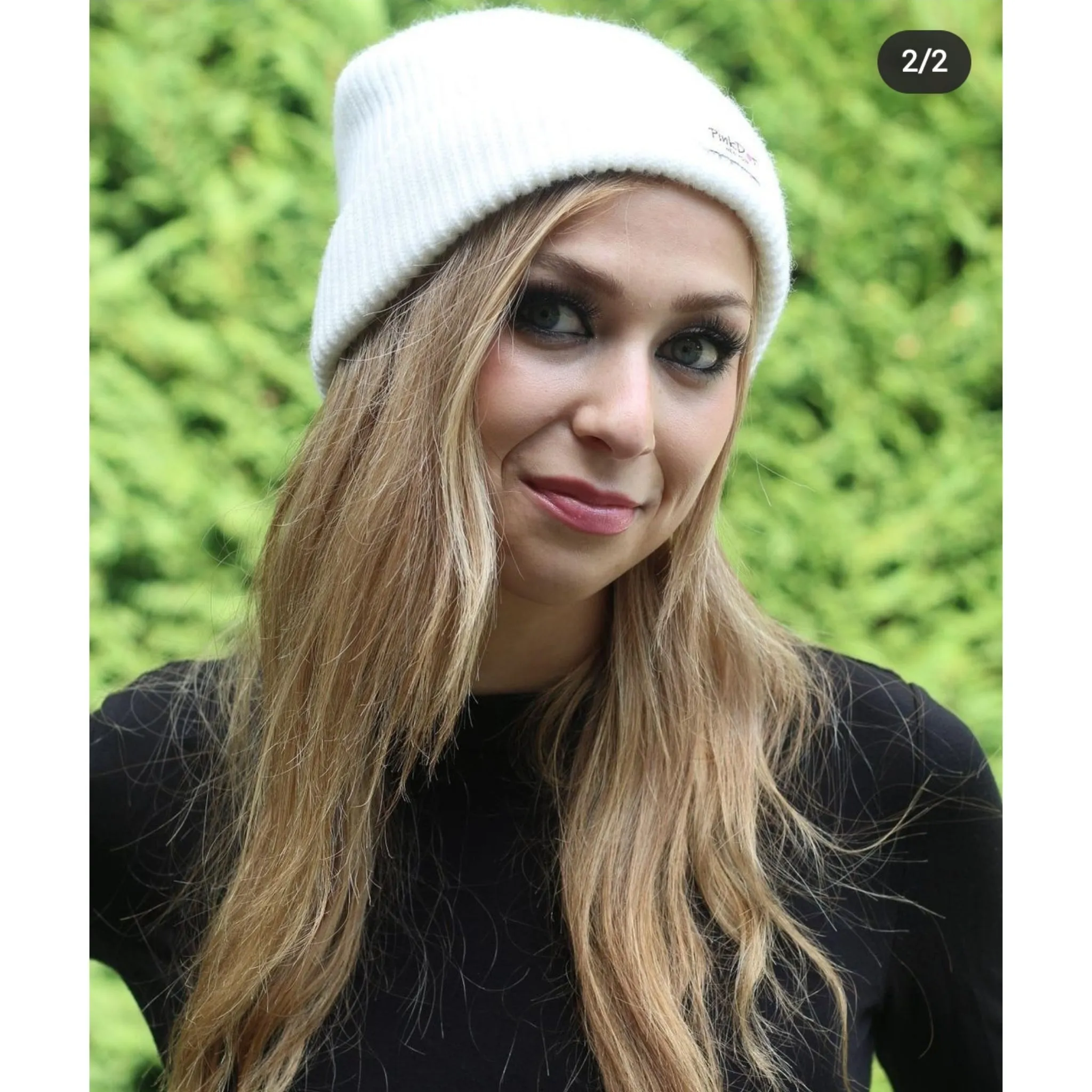 Cuffed Beanie by Pink Dot