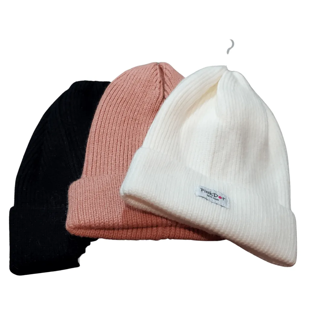 Cuffed Beanie by Pink Dot