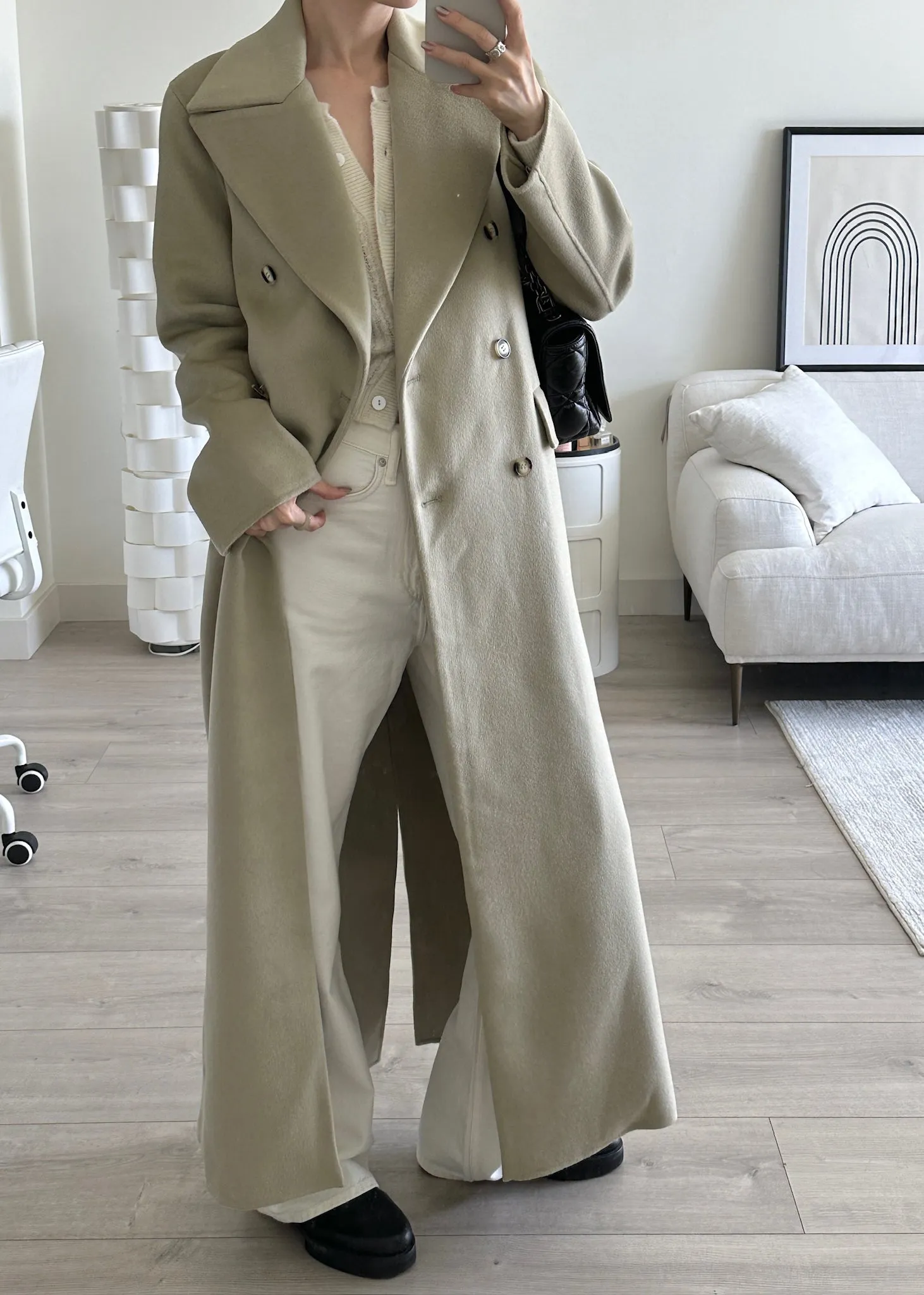 DAMIR Double Wool And Silk Coat