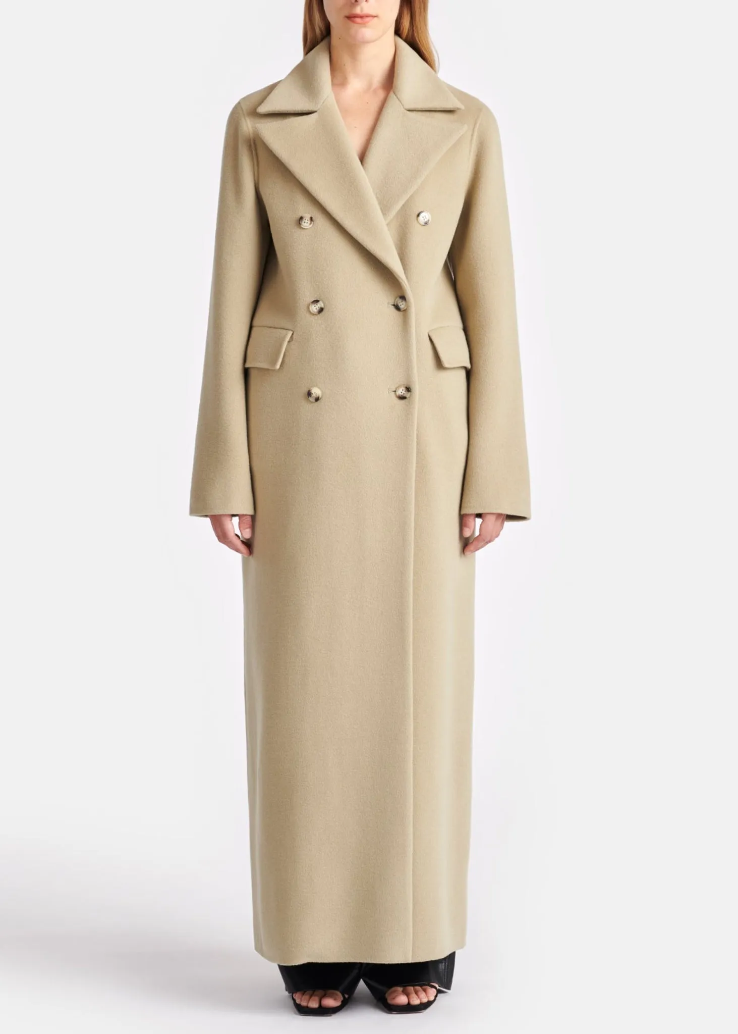 DAMIR Double Wool And Silk Coat