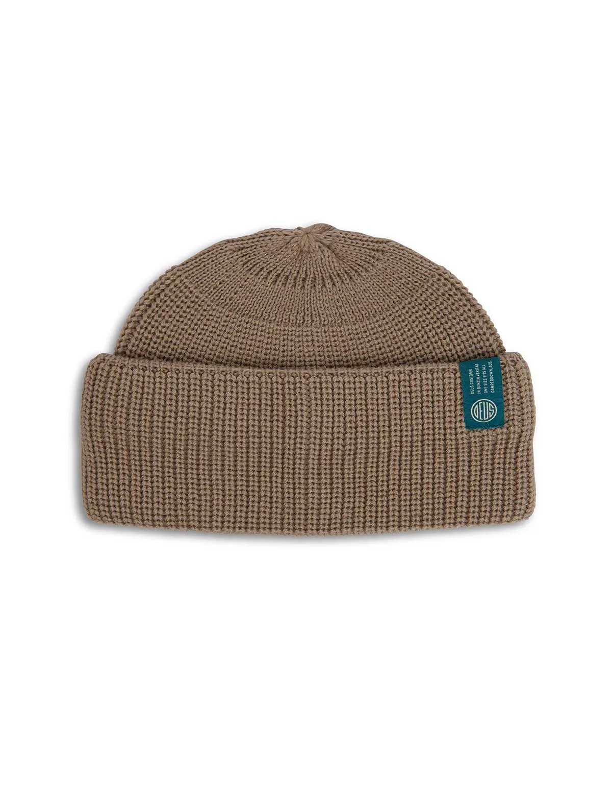 Deus Ex Machina Classics Deck Pill Beanie Khaki