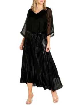 DOLLAR DAYS  PLEATED SKIRT