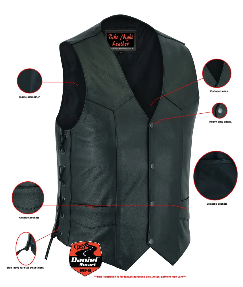 DS106 Men's Side Lace Economy Vest