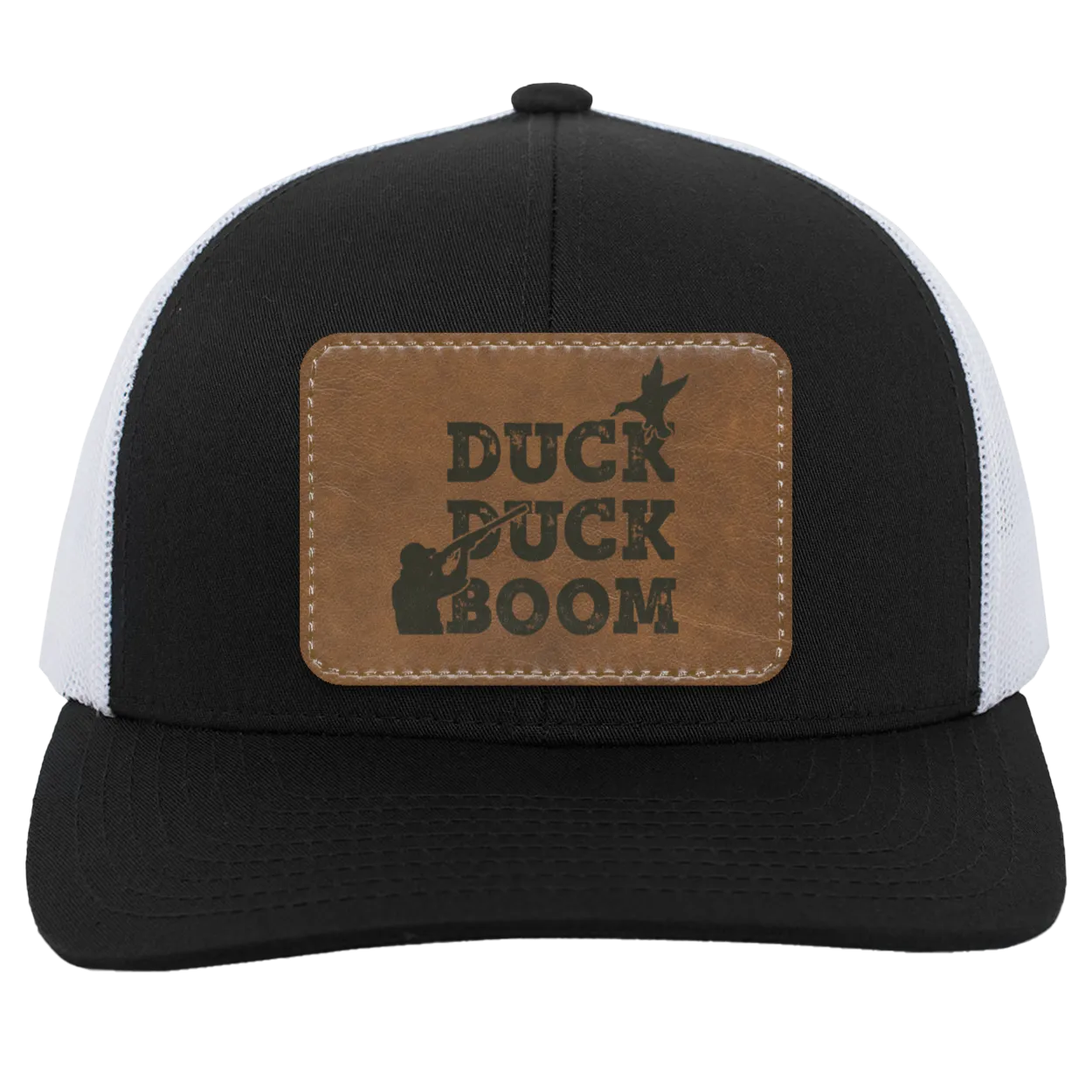 Duck Duck Boom Duck Hunting Men's Trucker Snap-Back Hat