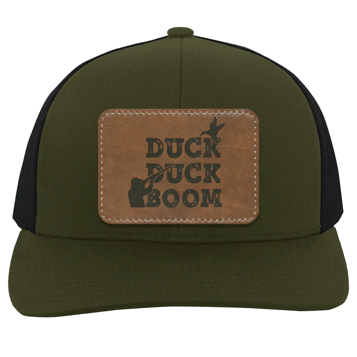 Duck Duck Boom Duck Hunting Men's Trucker Snap-Back Hat