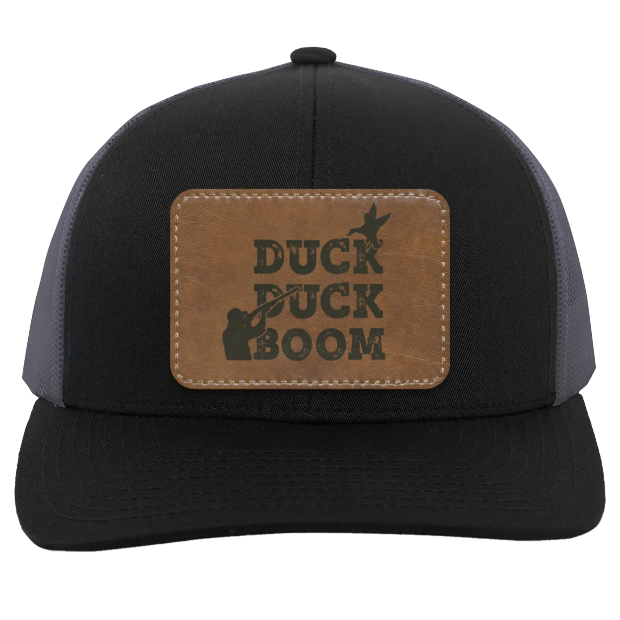 Duck Duck Boom Duck Hunting Men's Trucker Snap-Back Hat