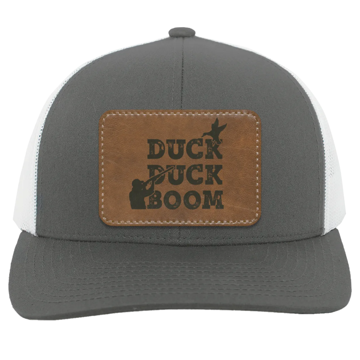 Duck Duck Boom Duck Hunting Men's Trucker Snap-Back Hat