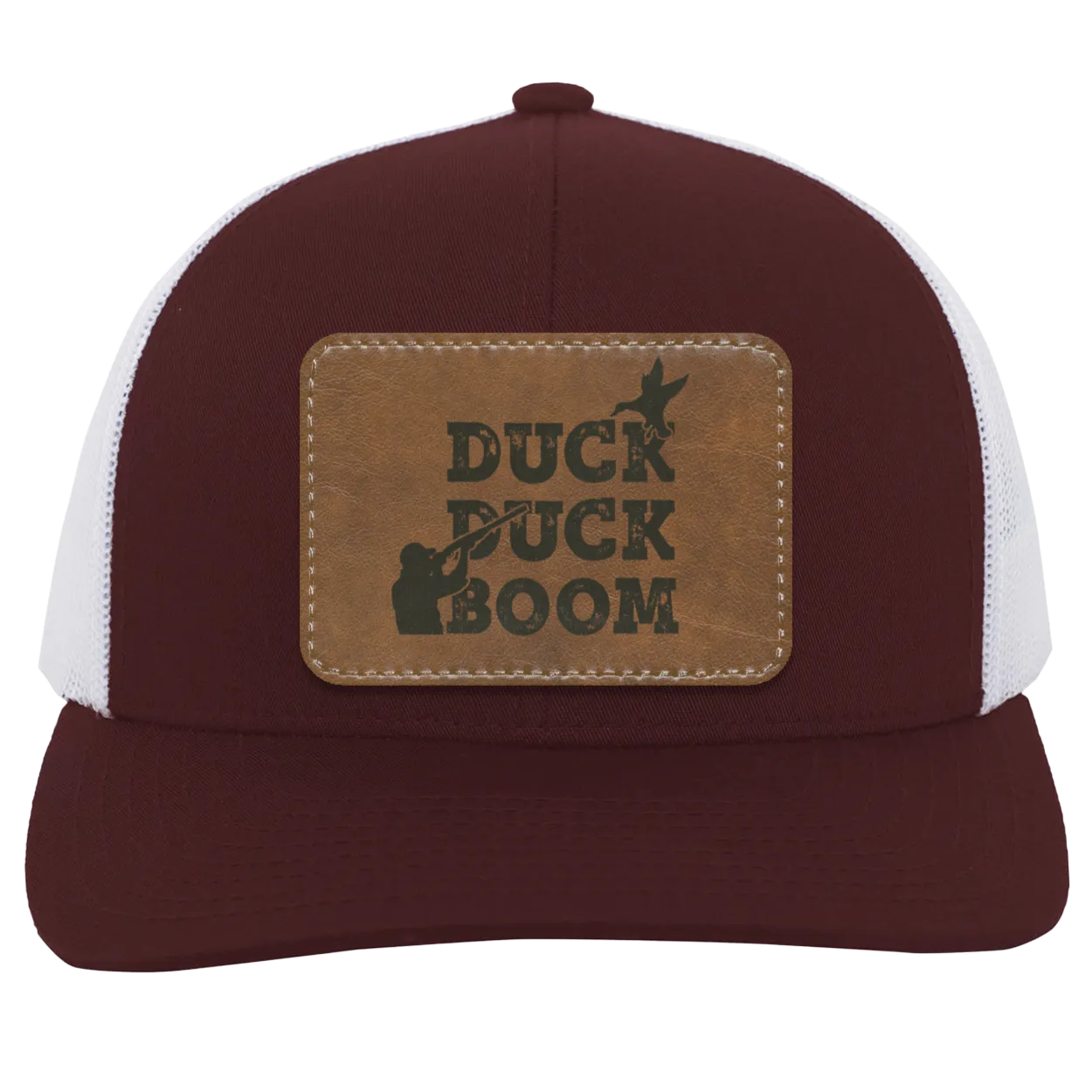 Duck Duck Boom Duck Hunting Men's Trucker Snap-Back Hat