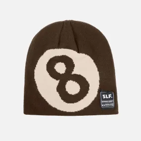 Eightball Brown Beanie