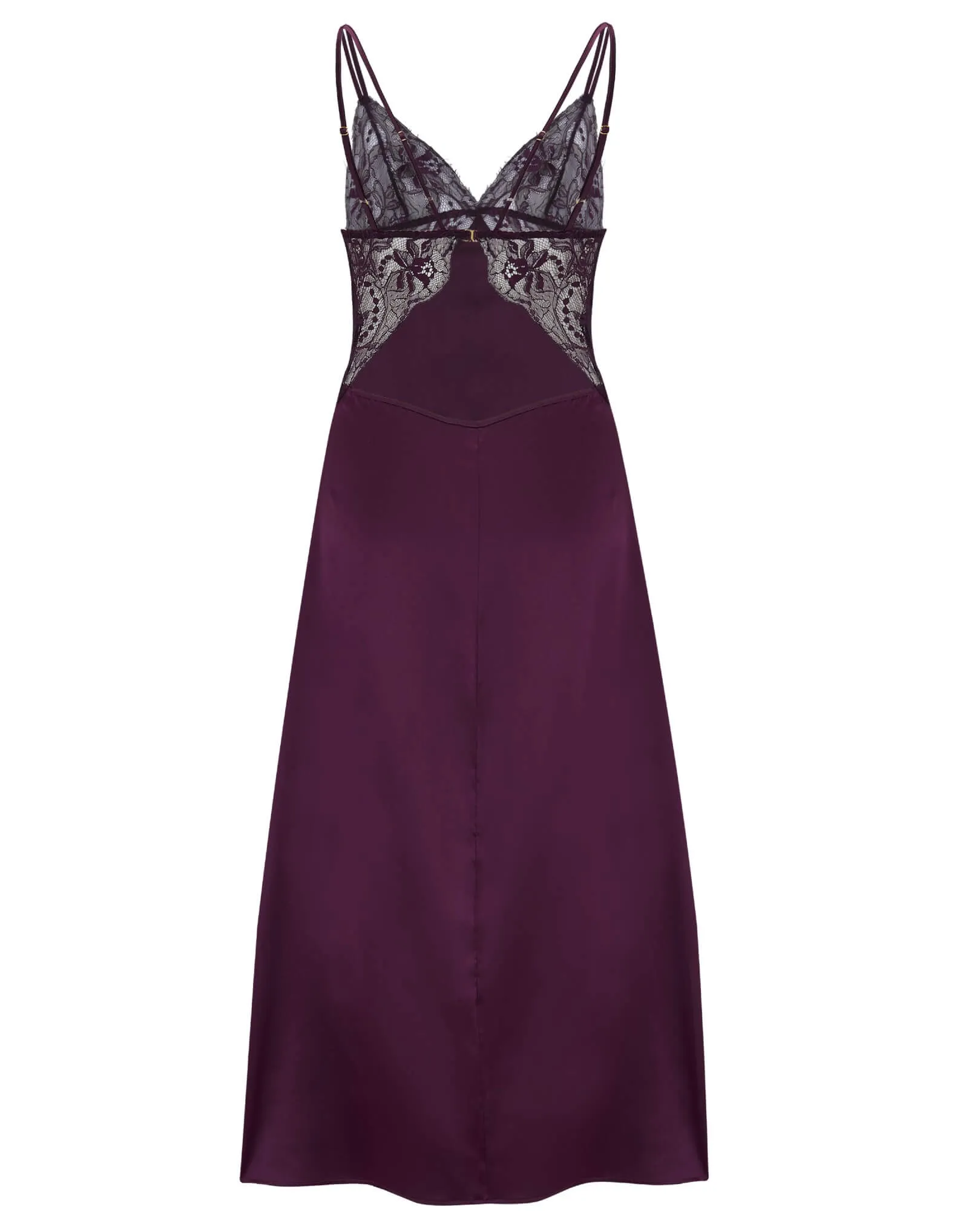 Eliza Slip Dress Purple