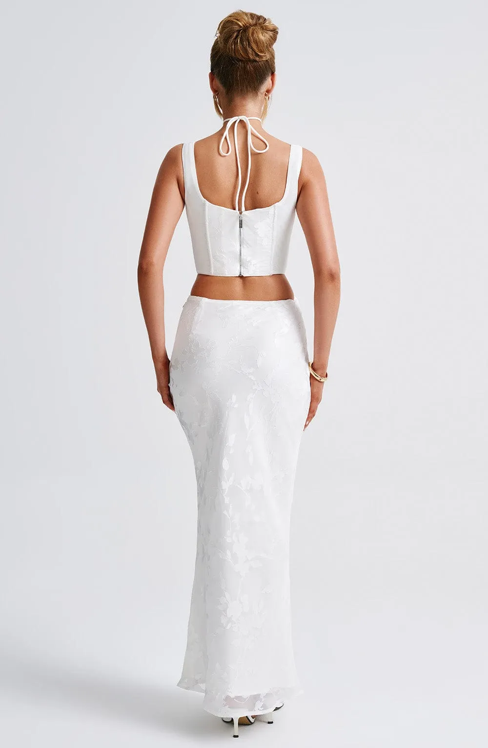 Elizabeth Maxi Skirt - Ivory