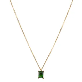 EMMA NECKLACE EMERALD