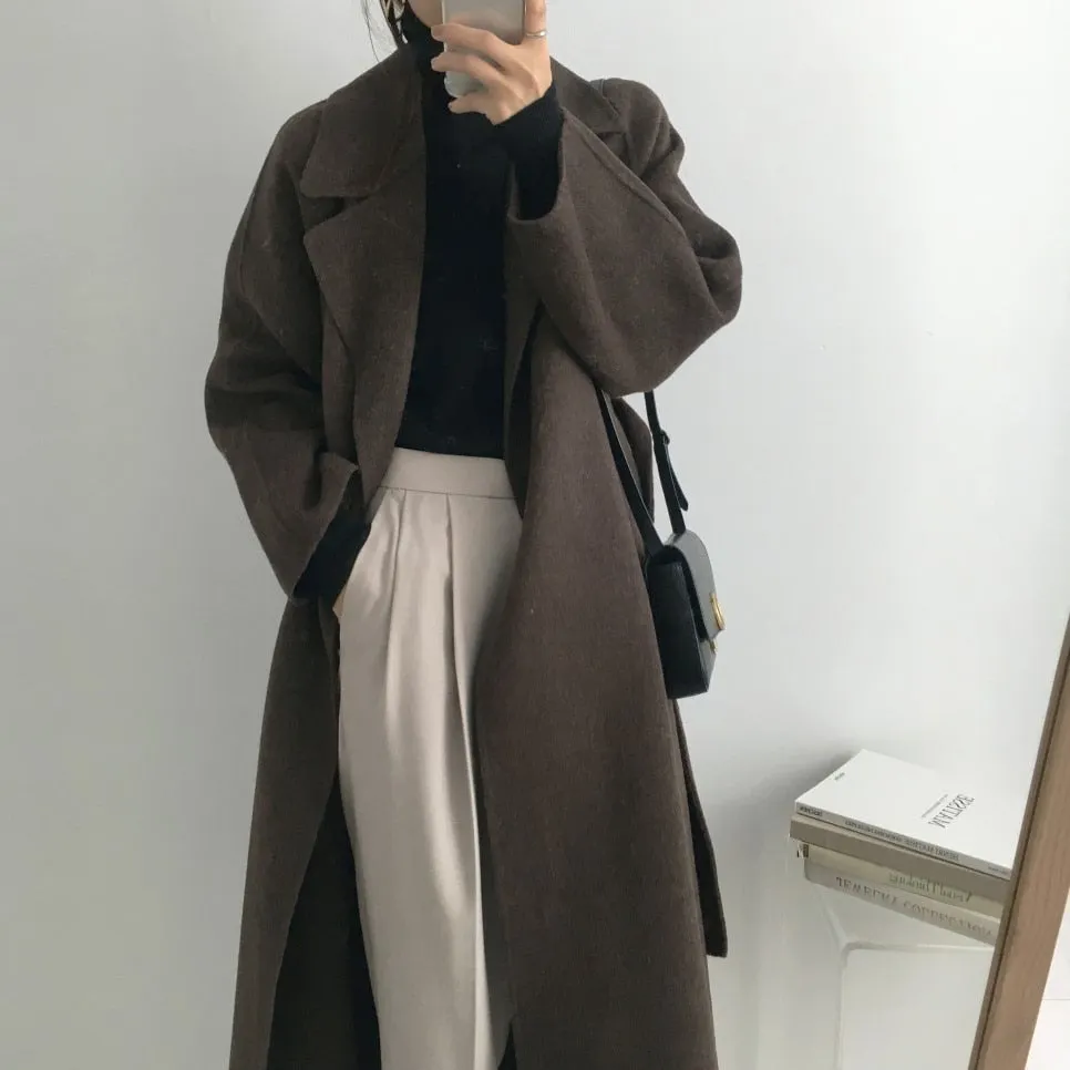 Fay Robe Wool Coat - 3 Colors