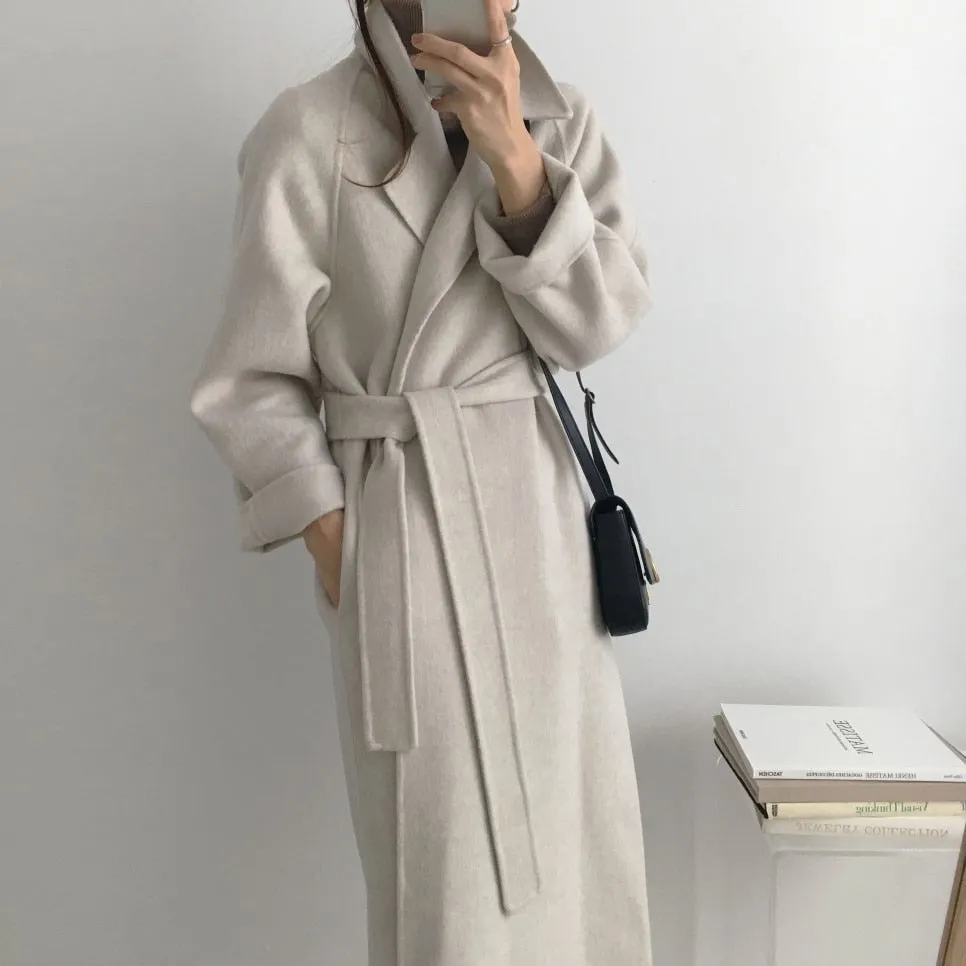 Fay Robe Wool Coat - 3 Colors