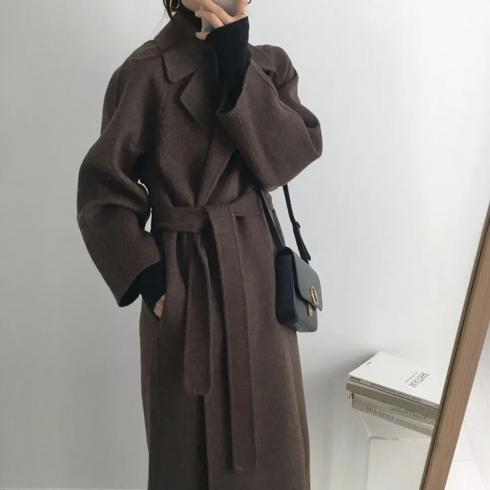 Fay Robe Wool Coat - 3 Colors