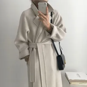 Fay Robe Wool Coat - 3 Colors