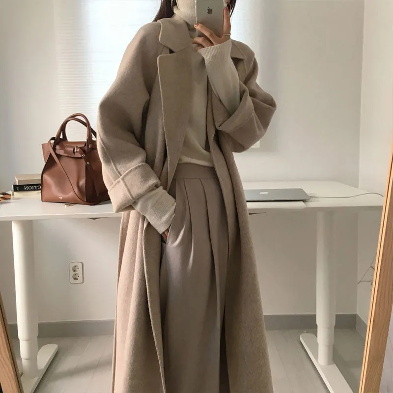 Fay Robe Wool Coat - 3 Colors