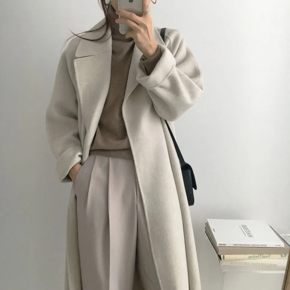 Fay Robe Wool Coat - 3 Colors