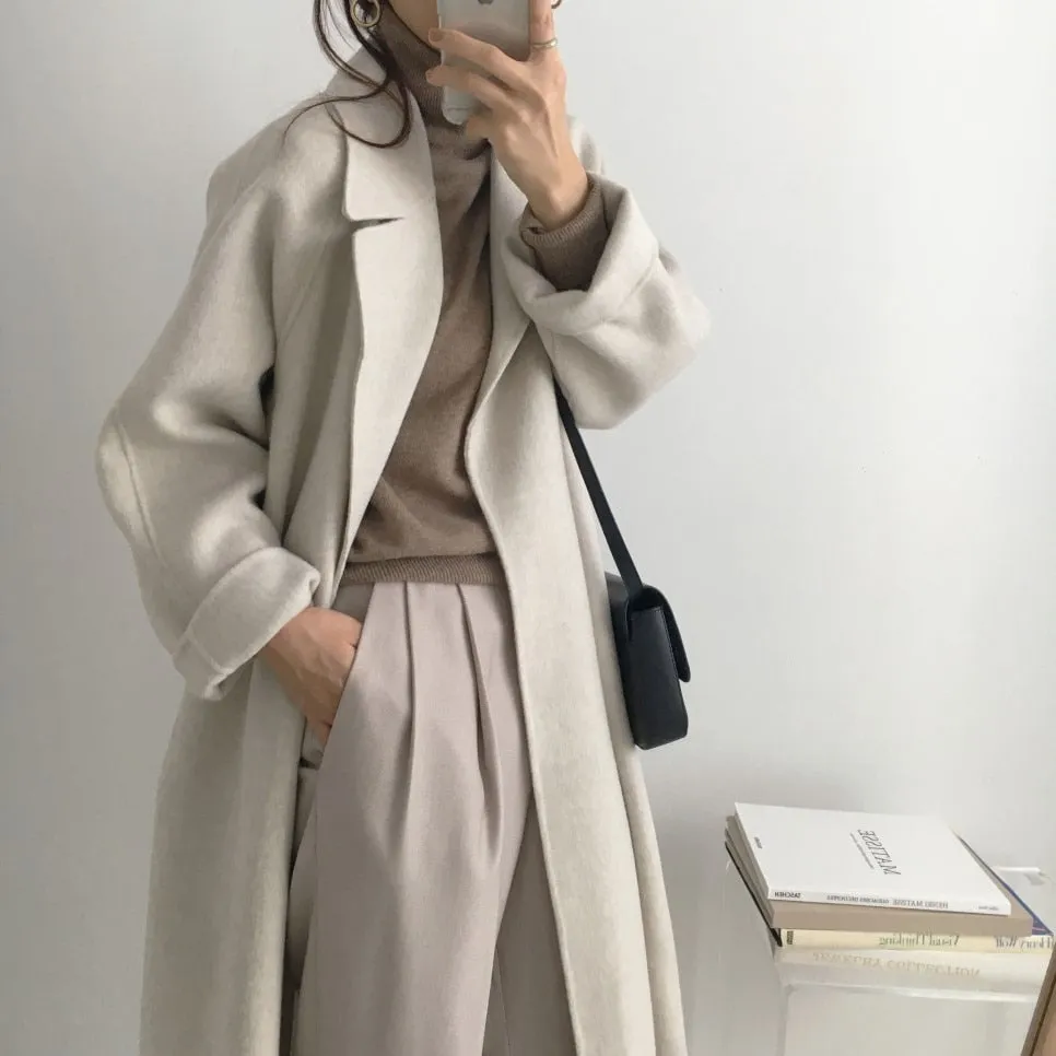 Fay Robe Wool Coat - 3 Colors