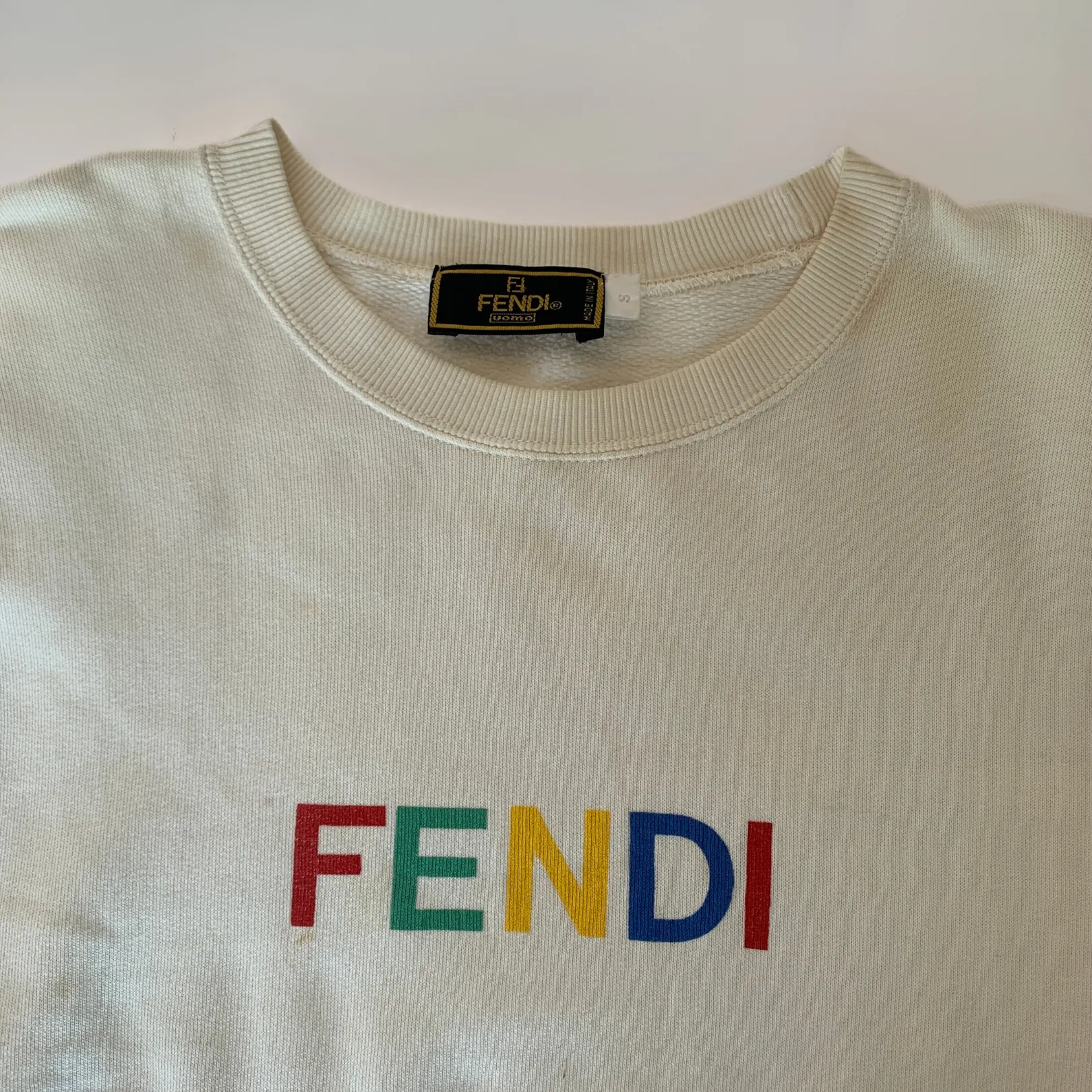 Fendi Sweater Multicolor Cotton