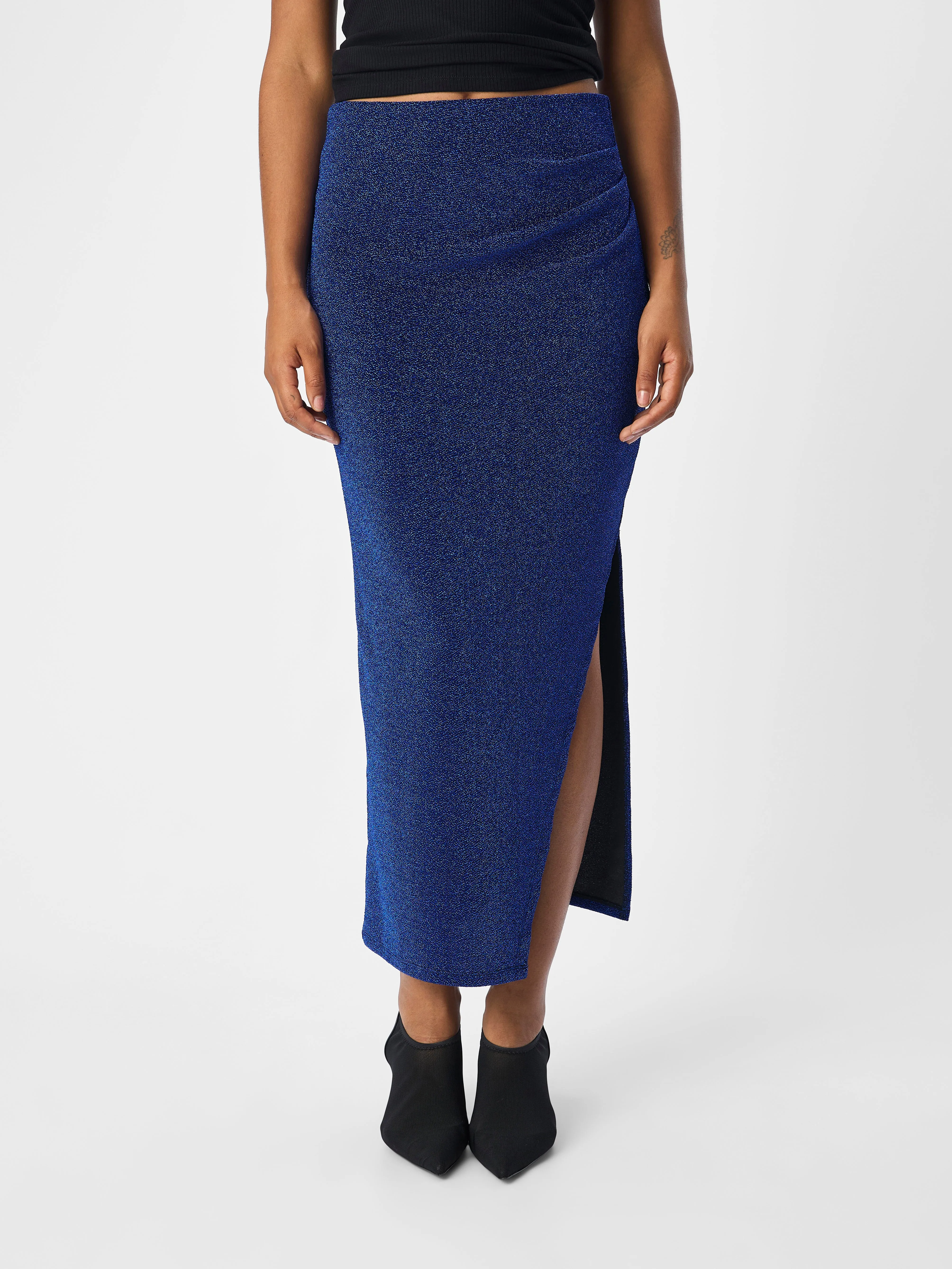 Freya Maxi Skirt (Lapis Blue)