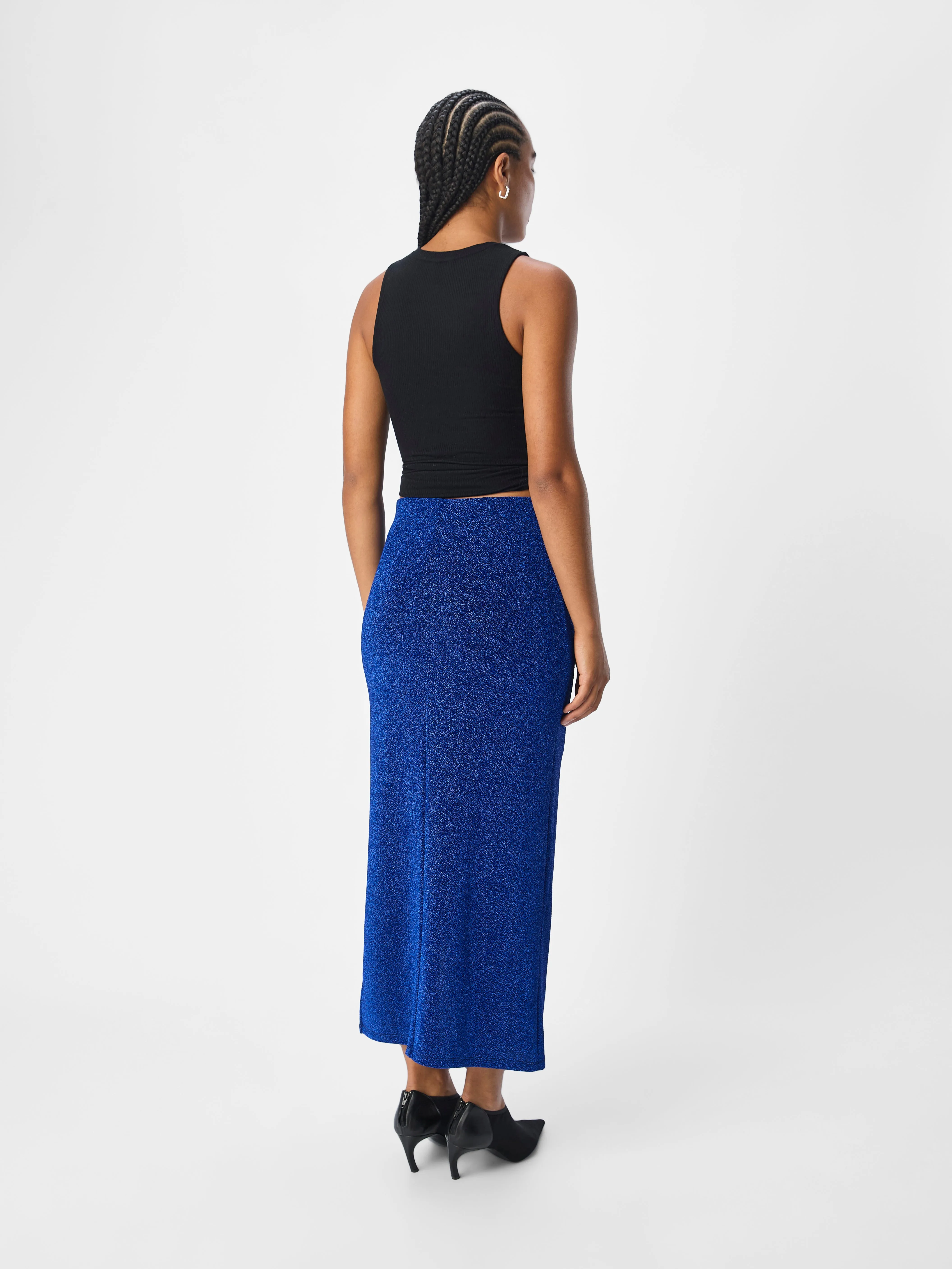 Freya Maxi Skirt (Lapis Blue)