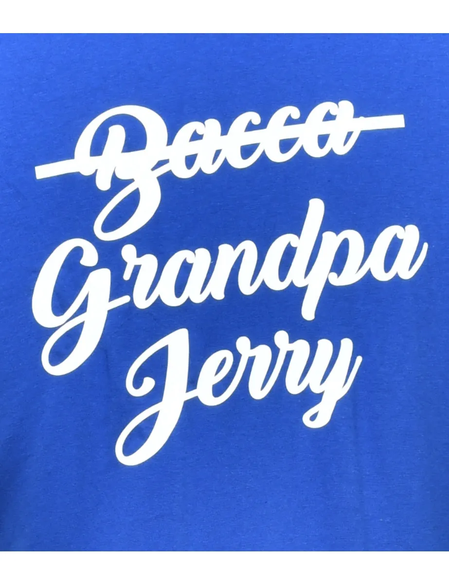 Grandpa Printed T-shirt - XL