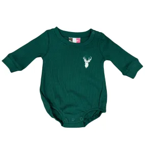 Green Deer Long Sleeve  Boys Bubble