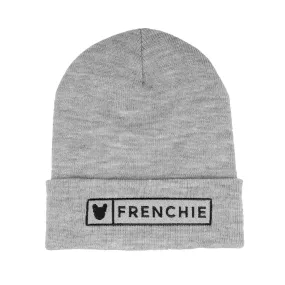 Grey Frenchie Beanie