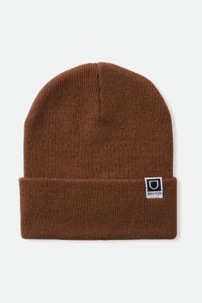 Harbor Beta Watch Cap Beanie - Bison