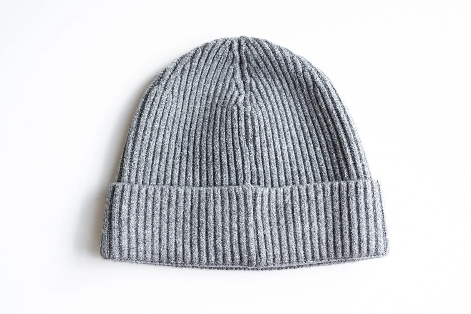 Heather Grey Smiley Beanie