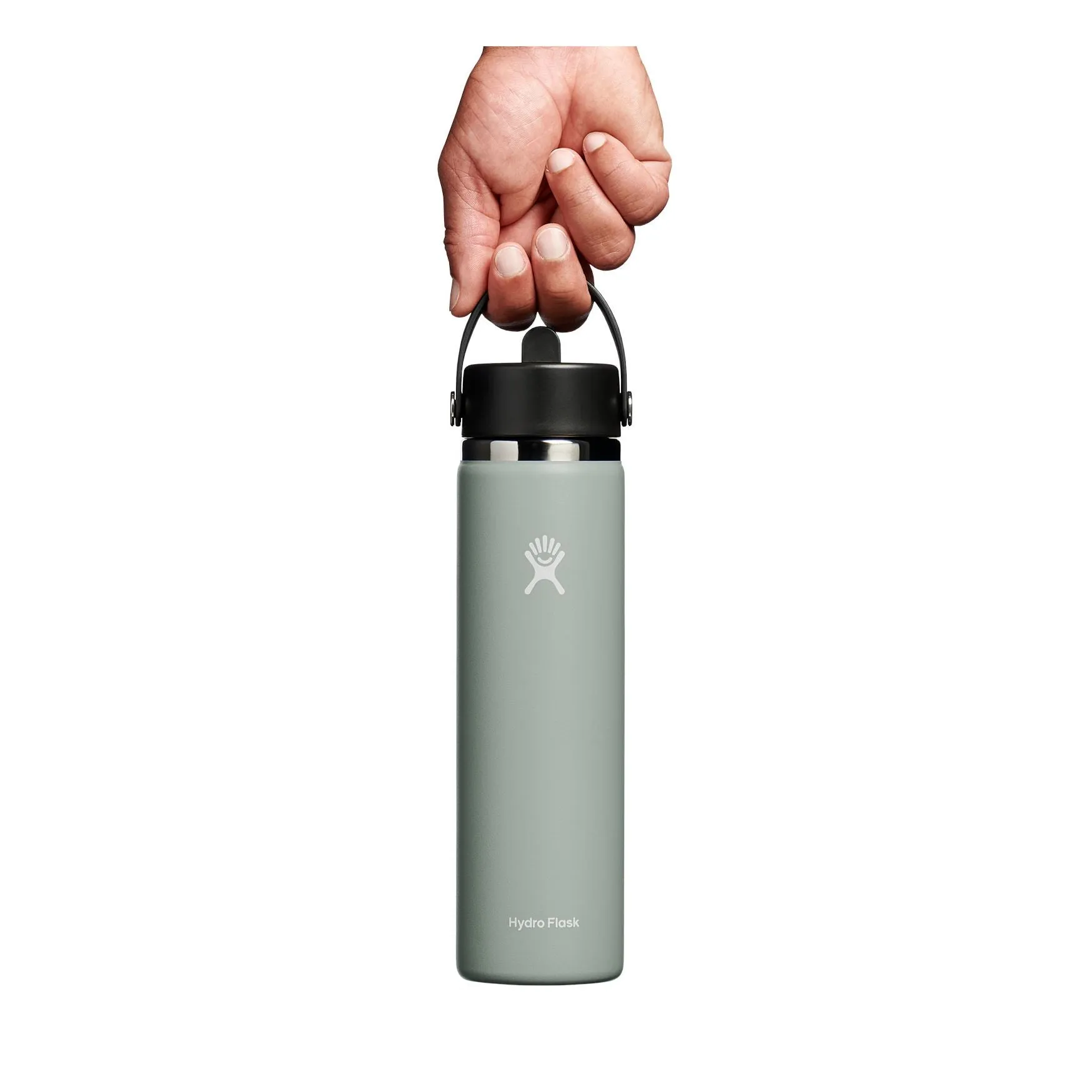 Hydro Flask 24 oz Wide Mouth w/ Flex Straw Cap Color: Agave