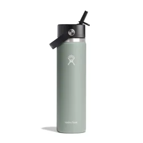 Hydro Flask 24 oz Wide Mouth w/ Flex Straw Cap Color: Agave