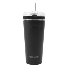 Ice Shaker 26oz Flex Bottle - Black