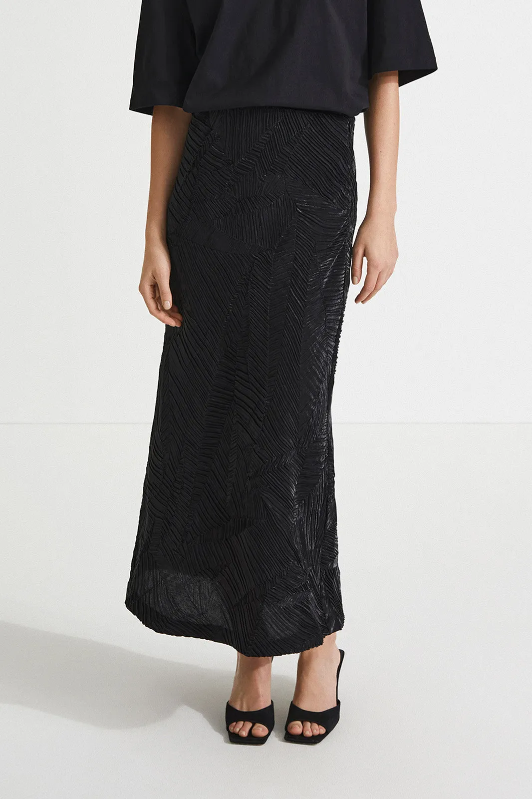 INGA SKIRT - BLACK